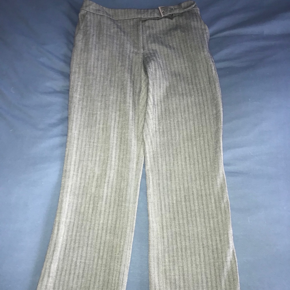 Gray dress pants